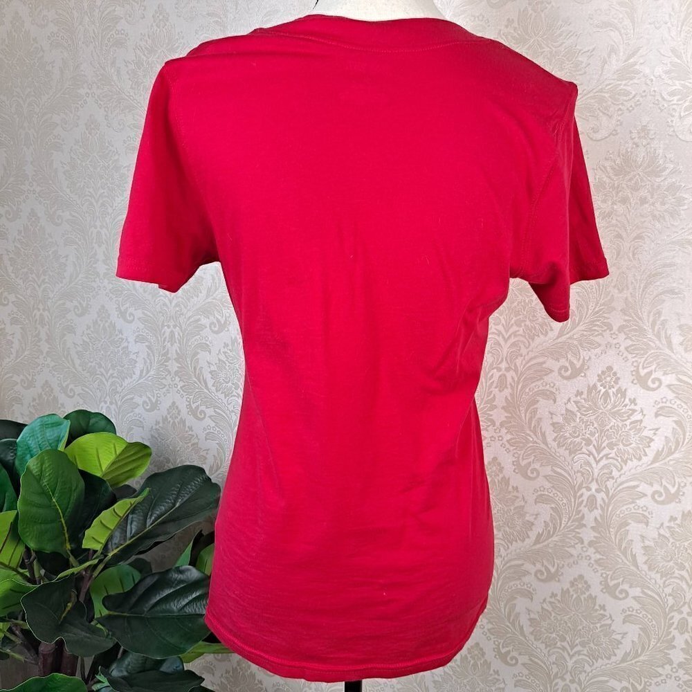 Jansport Size Large Women's Houston Cougars Tshirt Red Short Sleeve Euc — image 5 of 8